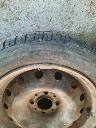 Juego de 2 neumáticos de coche 195/55/15