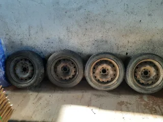 Juego de 2 neumáticos de coche 195/55/15