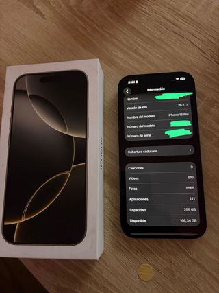 iPhone 15 Pro 256GB Azul con Caja