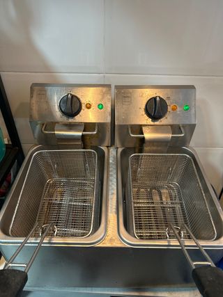 Freidora Doble Profesional METRO