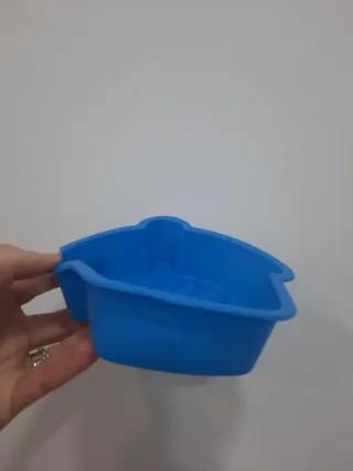 Forma Silicone Cupcake Azul