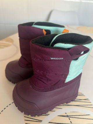 Botas de nieve niña talla 20/21
