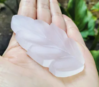 Selenite Foglia 7 cm