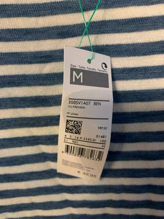 Abito a righe Benetton donna