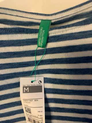 Abito a righe Benetton donna