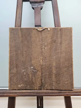 Retablo de madera tallada