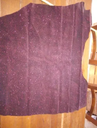 Vera pelle crosta con applicazione