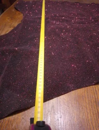 Vera pelle crosta con applicazione