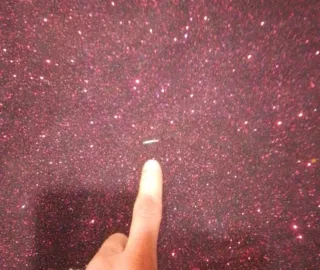 Vera pelle crosta con applicazione