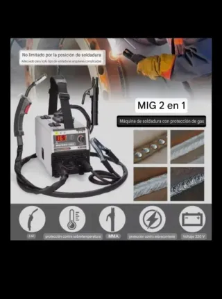 NUEVA! Soldadora mixta MIG/MMA hilo o electrodo