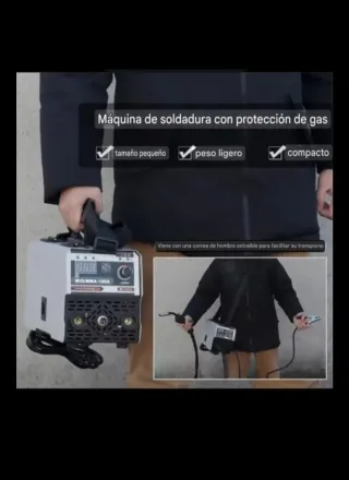NUEVA! Soldadora mixta MIG/MMA hilo o electrodo