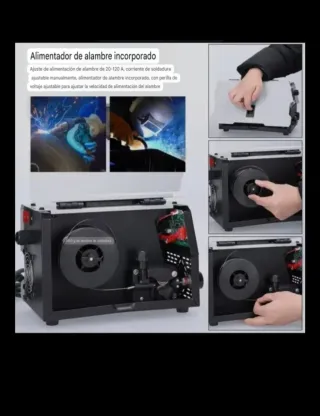 NUEVA! Soldadora mixta MIG/MMA hilo o electrodo