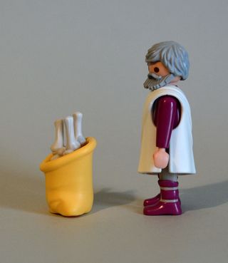 Playmobil Campesino Vendedor Ajos Belén