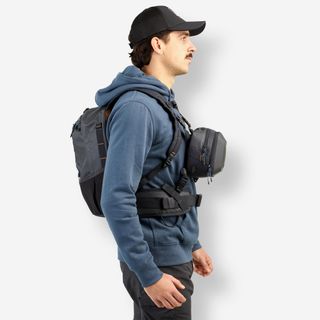 Mochila Pesca Chest Pack 500 15 L + 5 L