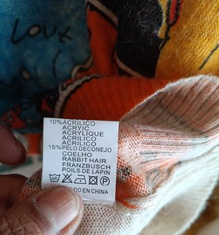 Jersey oversize estampado cómic nuevo