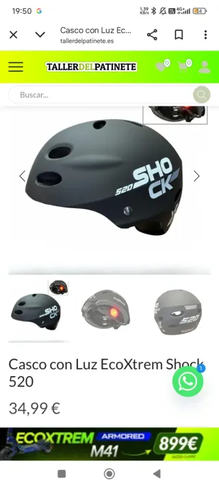 Patinete Eléctrico Ecoextrem Boop