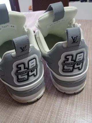 Scarpe Louis Vuitton (reps) N.44 Grigie Bianche