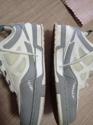 Scarpe Louis Vuitton (reps) N.44 Grigie Bianche