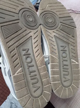 Scarpe Louis Vuitton (reps) N.44 Grigie Bianche