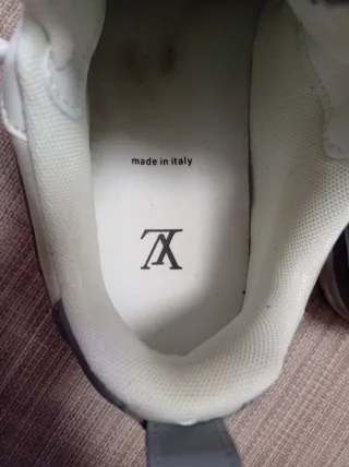 Scarpe Louis Vuitton (reps) N.44 Grigie Bianche