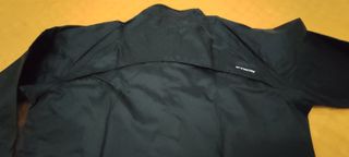 Giacca Antivento Ciclismo Btwin Nera/Rossa