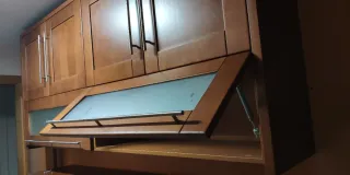 Cocina completa madera y granito