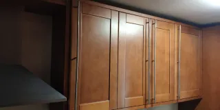 Cocina completa madera y granito