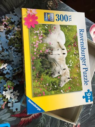 Puzzle Ravensburger 300 XXL Caballos Flores