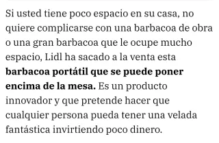 Barbacoa Carbón Portátil Ventilada
