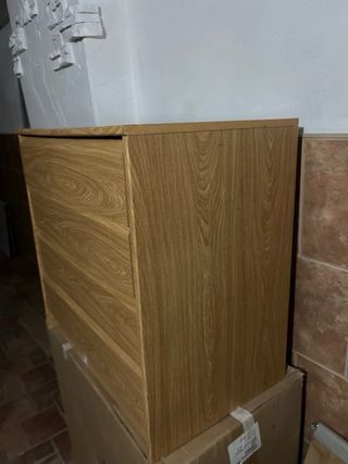 Armario 4 cajones madera