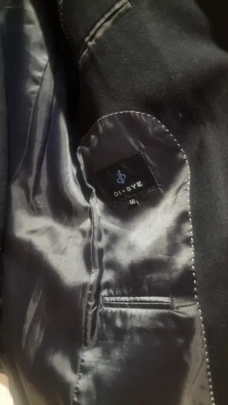 Traje de caballero talla 50 azul marino