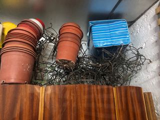 Porta macetas metal, macetero