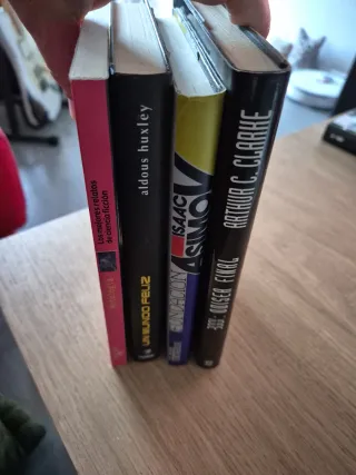 Pack libros scifi (Fundación,3001,mundo feliz,...)