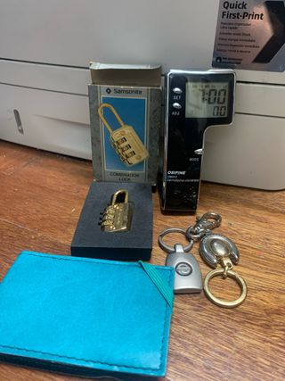 Lucchetto Samsonite + Orologio Digitale