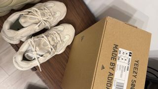 Pack Zapatillas Adidas Yeezy 500 Beige/Blanco