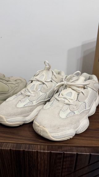 Pack Zapatillas Adidas Yeezy 500 Beige/Blanco