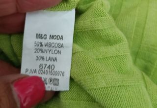 Conjunto punto lima talla única