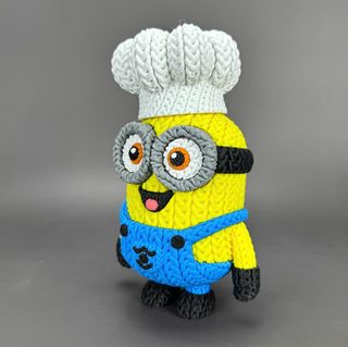 Figura Minion Ganchillo