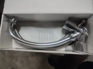 Grifo de Cocina Metálico Plateado