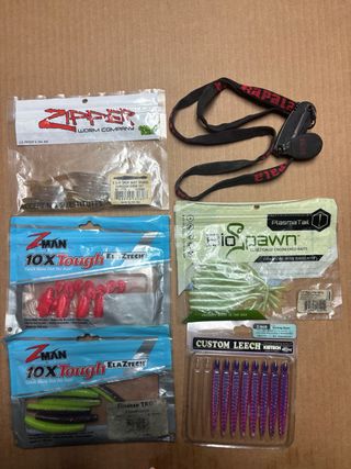 Lote de señuelos de pesca Z-Man y otros
