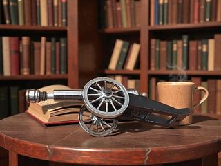 Modellino Cannone Metallo Vintage GP 382