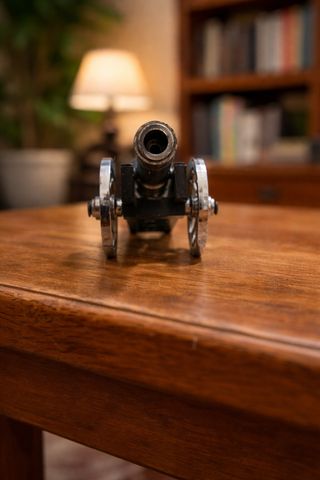 Modellino Cannone Metallo Vintage GP 382