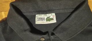 Polo Lacoste manga larga slim fit