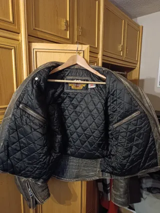 Cazadora de cuero Harley-Davidson