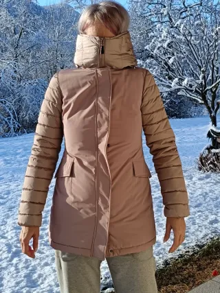 Giacca invernale donna beige