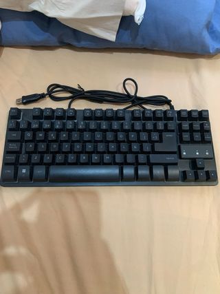Teclado Gamer GX Trust Negro