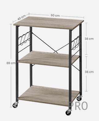 Estantería de cocina Vasagle