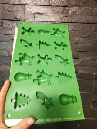 Forma Silicone 15 Elementos Natal ERNESTO