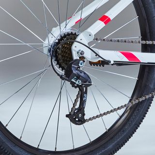 Bicicleta de montaña mujer 27,5" aluminio Rockrider ST 100