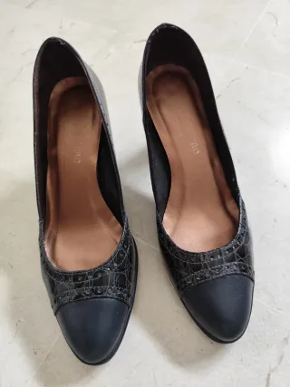 Zapatos de tacón piel mujer Talla 37